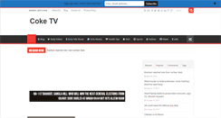 Desktop Screenshot of coketv.com